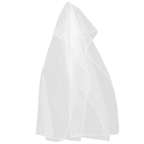 White artificial pearl - white,