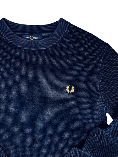 Fred perry crew neck jumper - fred,