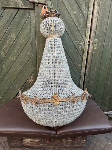Glass gilt brass - brass, bag