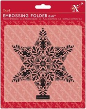 Xcut 6" x 6" Embossing Folder