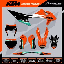 KTM MX Graphics Kit Motocross Graphics SX SXF EXC EXCF 125-500 VANTAGE ORG/BLK