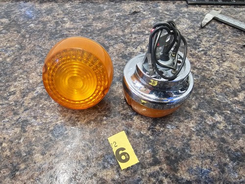 Pair front indicators amber - pair,