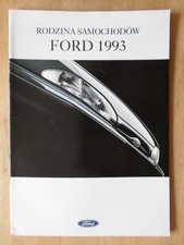 FORD RANGE 1993 Polish Mkt