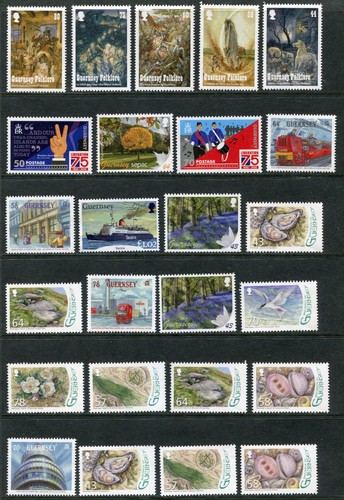 Guernsey stamp collection - guernsey,