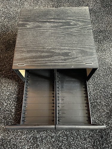 Vintage 80s black ash cd - black,