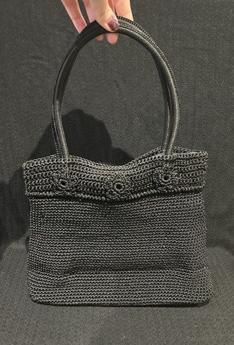 Beautiful crochet black - crochet,