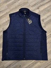 BNWT Ralph Lauren Golf Core RLX Navy Gilet.RRP £220 Size 2XL