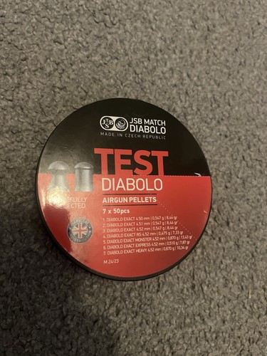Jsb exact diabolo 177 test - diabolo,
