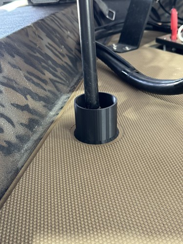 Trolling motor kick - motor, stand