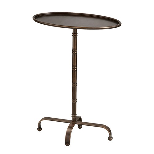 Vintage round metal - vintage, side