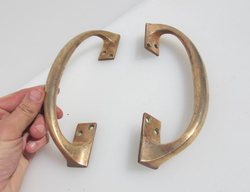 Antique bronze door handles - antique,