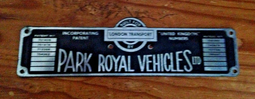 Vintage london transport park - vintage,