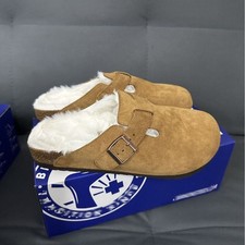 BIRKENSTOCK Boston VL Shearling Slip On Shoes Unisex Size35-46