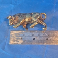 Small Vintage Solid Brass