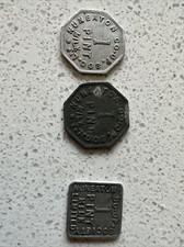 Nuneaton Co-op Society Milk Tokens X3 different ones