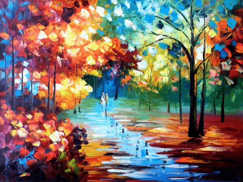 Wall decor oil - decor, paint