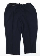 Mia Moda Womens Blue Polyester