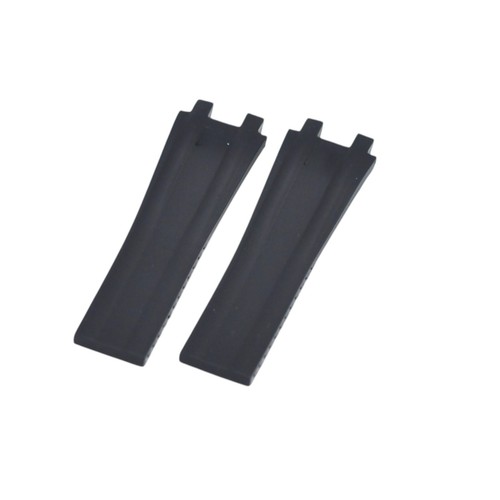 26x20mm black rubber watch - black,