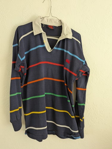 Vintage canterbury rugby shirt - vintage,