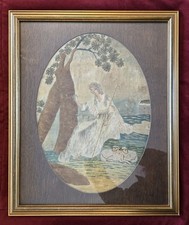 ANTIQUE GEORGIAN STYLE SILK