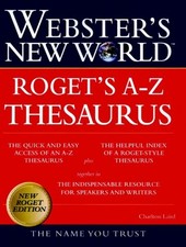 Webster's New World Roget's A-Z The..., Staff of Webste
