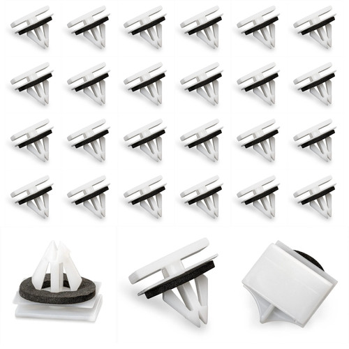 100pcs ford side skirt clips - 100pcs,