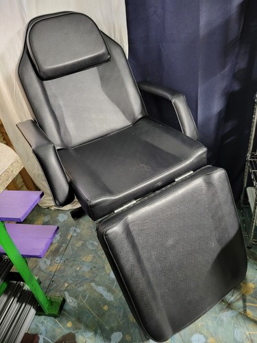 Adjustable black leather - adjustable,
