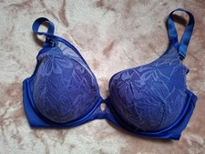 Blue Lace Bra