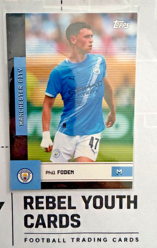 Phil foden topps manchester - foden,