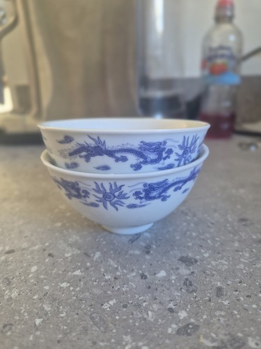 Vintage chinese blue and - vintage, white