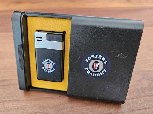 Vintage braun lighter fosters - braun, lighter.