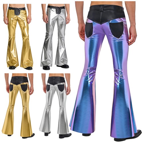 Mens vintage disco flared - mens,
