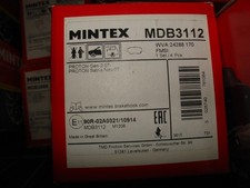 Mdb3112 front brake pad - brake,