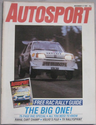 Autosport magazine november - autosport, 13