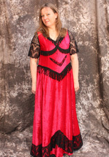Saloon girl costume ladies - saloon,