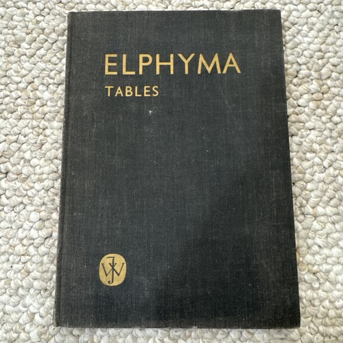 Free ship elphyma tables book - free, ship!