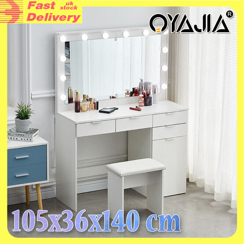 Large dressing table stool - large,