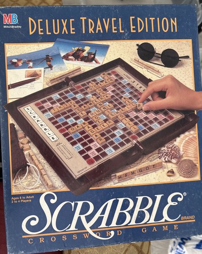 Scrabble deluxe travel - scrabble,