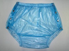 ADULT BABY SNAP ON PLASTIC PANTS  Incontinence New #P004-6T