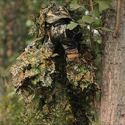 Adult gillie suit leaves - 3d,