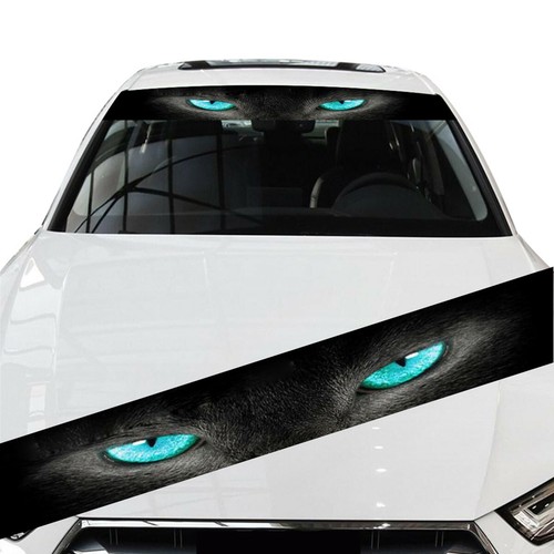 130x21cm blue eye sunshade - 3d,
