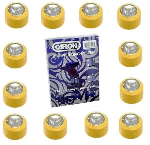 Pair caflon gold plated - caflon,