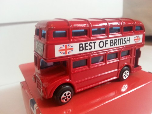 London double decker metallic - london,