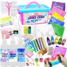 57 Pcs Eco-Friendly Slime Kit