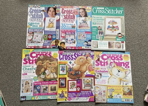 Cross stitch magazines - 6,
