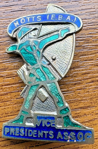 Notts eba archer - notts, badge
