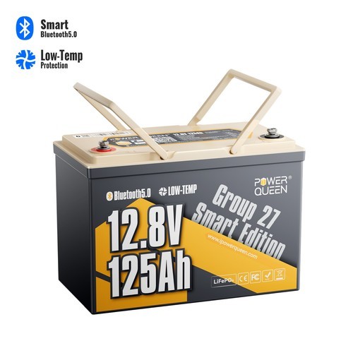 Power queen 12v 125ah group - 12v,