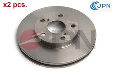 X2 PCS FRONT BRAKE DISC SET