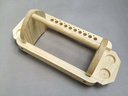 Wood pliers rack stand bur - wood,