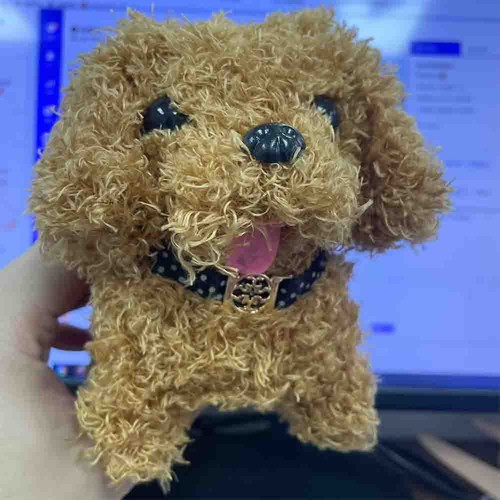 Realistic robot puppy - my,